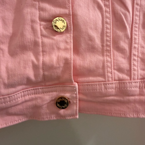 Lilly Pulitzer Pink Laylani Denim Jacket - Picture 4 of 10